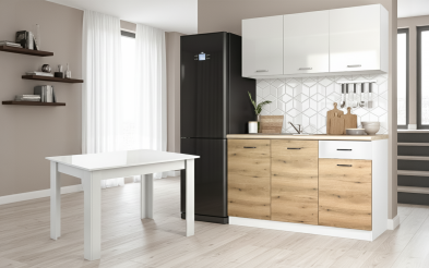 Set de bucatarie Bucatarie Lora 5 + masa dining Set de bucatarie